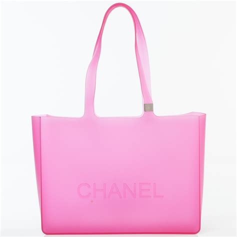 chanel jelly tote.